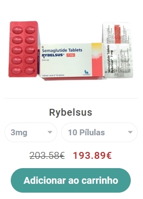 Rybelsus Semaglutida 3mg - 30 Comprimidos da Novo Nordisk