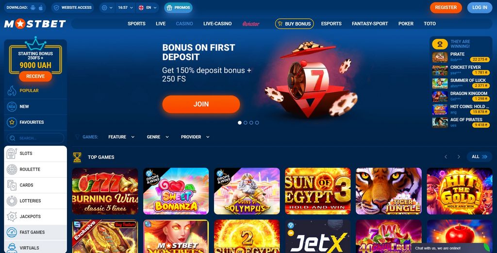 Mostbet Online Casino: Register and Obtain a Perk as much as 25,000 BDT